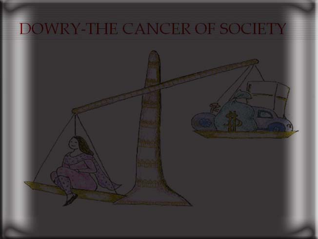 the dowry system in the society of Nepal and India