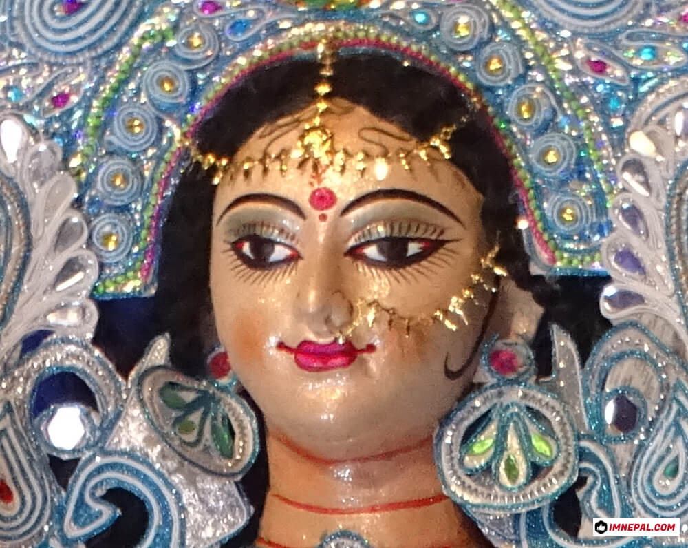 Durga Mata Face