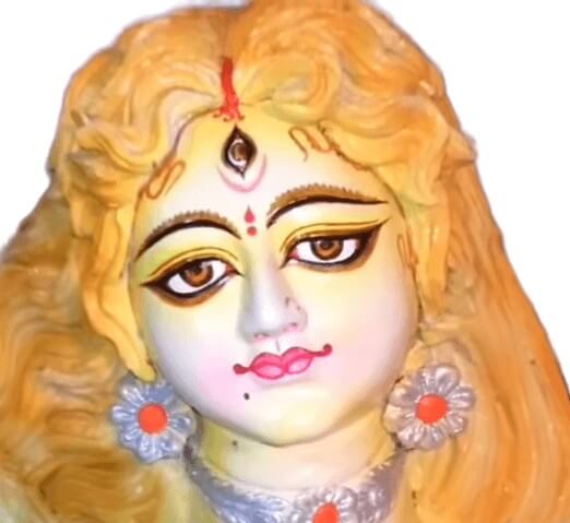 Goddess Durga Mata Eyes Face Images