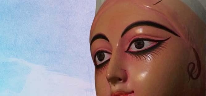 Goddess Durga Mata Eyes Pictures