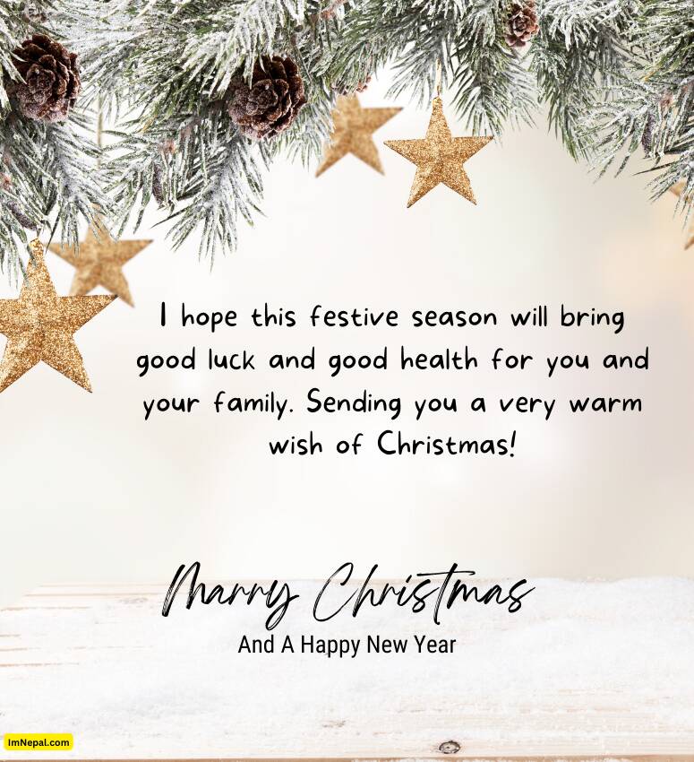 Merry Christmas Wishes HD Image