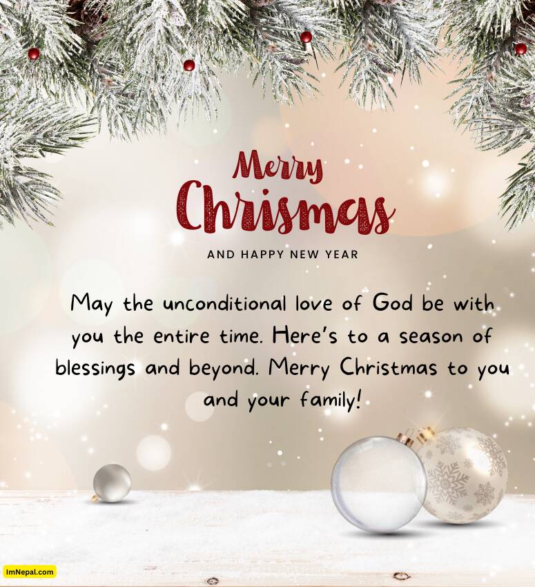 Merry Christmas Wishes HD Image