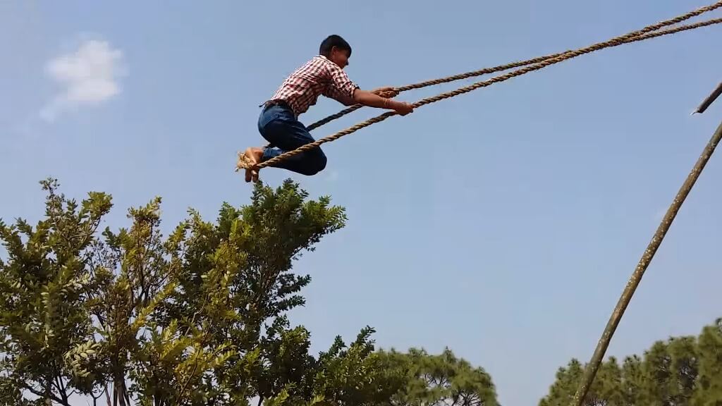 Picture Of Dashain Ping Swing, Nepal
