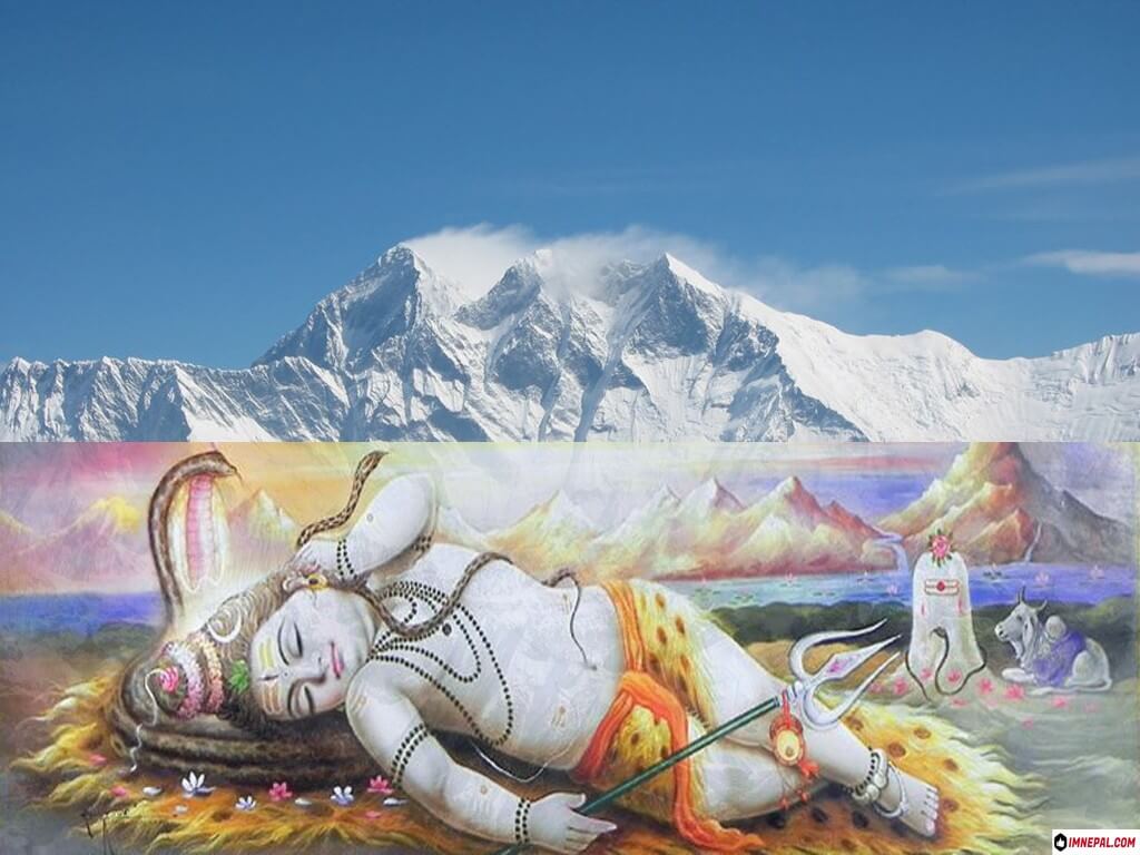 Lord Shiva sleeping Picture