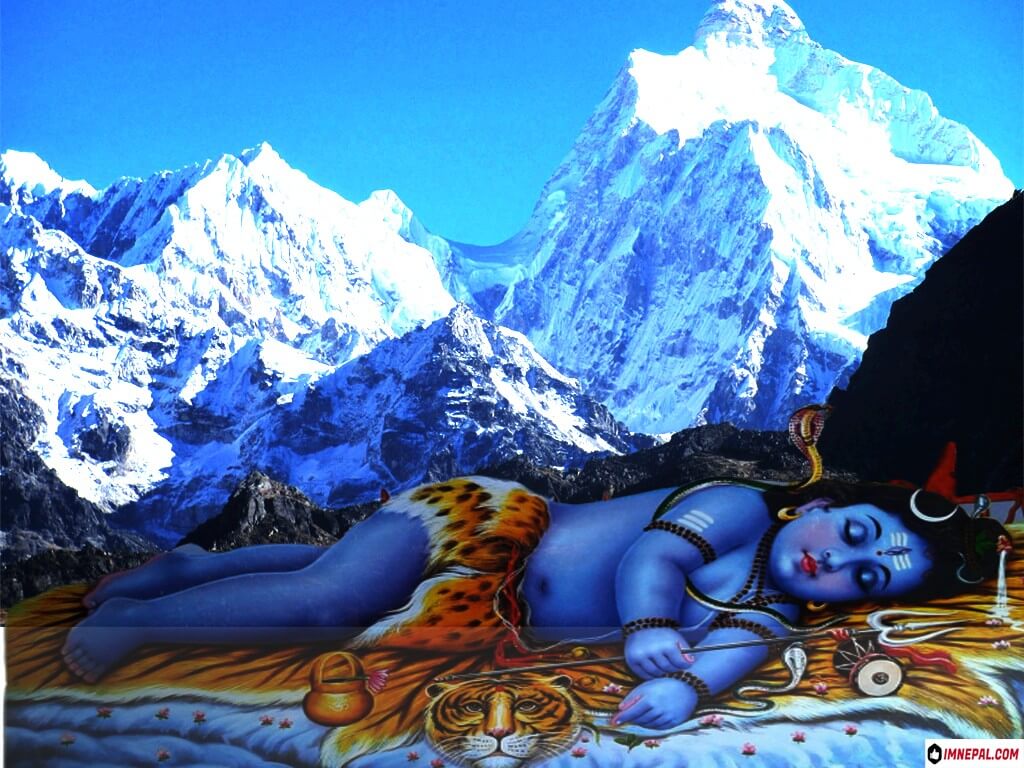 Lord Shiva sleeping  Image