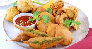 bhang pakora "holi recipe" "shivaratri recipe"