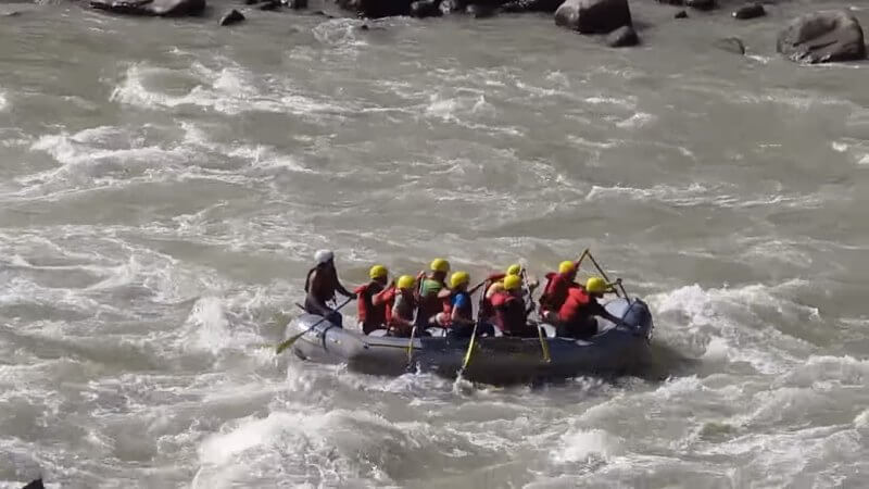 Rafting in Sun Koshi River Nepal
