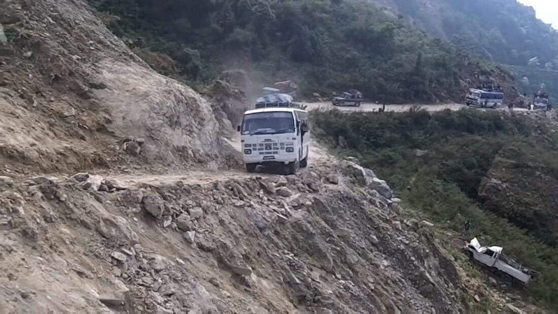 Roads in Nepal