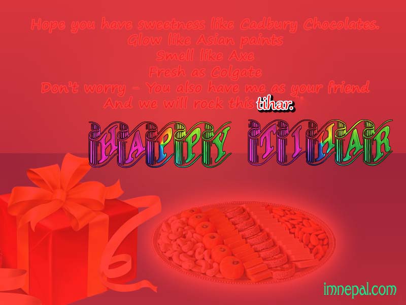 Happy Shubha Tihar Diwali Dipawali Dipavali Greetings Wishing Ecards HD Wallpaper Quotes