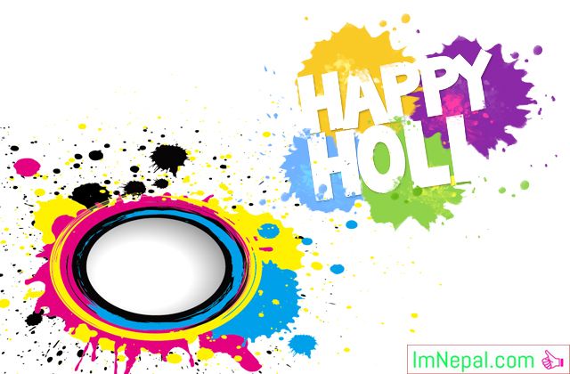 Happy Holi Festival Hindu Greetings Cards Wishes Images Pictures Messages HD Wallpaper Quotes PHotos Pics