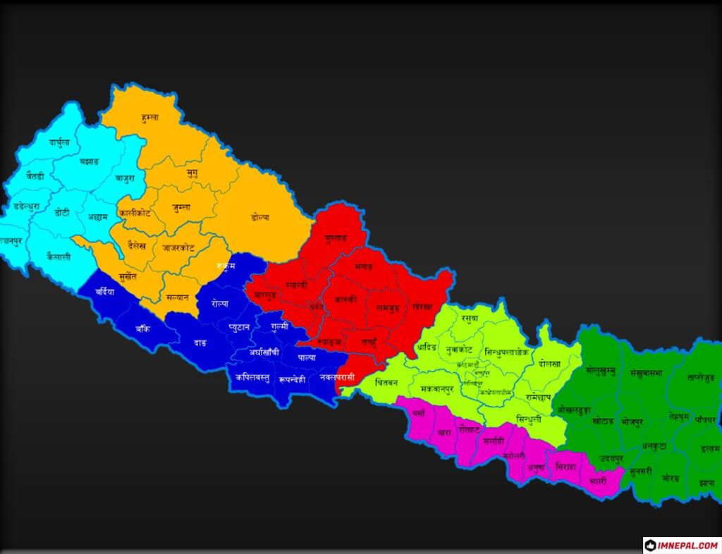 Nepal Map images