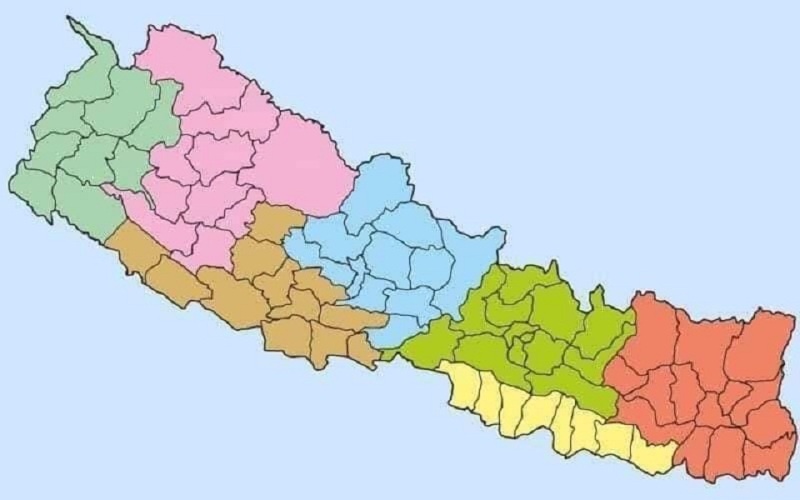 nepal Politicalmap