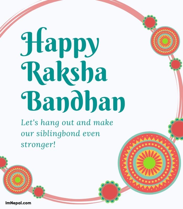 Happy Rakhi Bandhan Wishes English