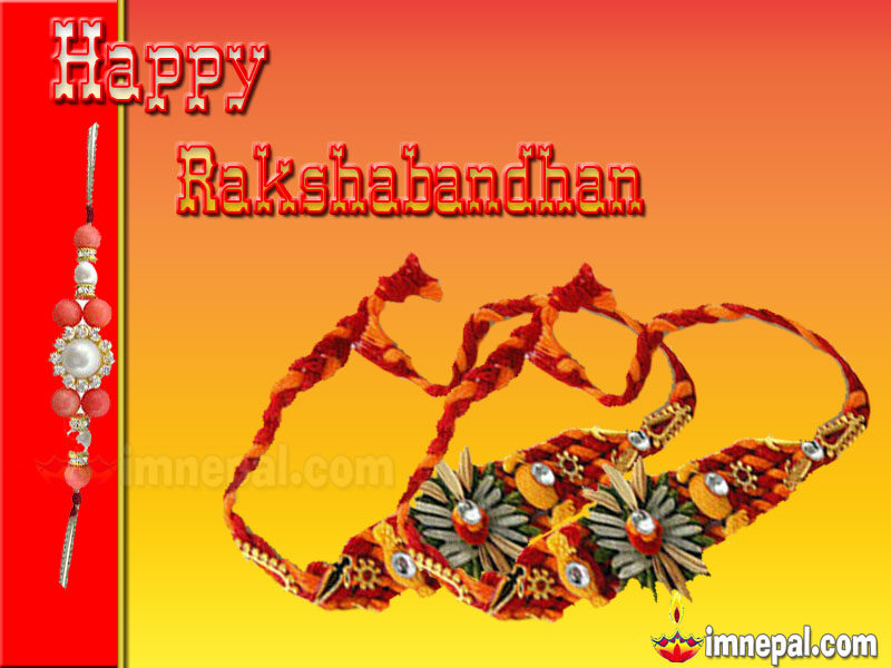 Raksha Bandhan Greeting Cards Wishing Messages, Wishes HD wallpapers, Pictures, images, pics, Quotes Brother Sister Hindu Festival Rakhi