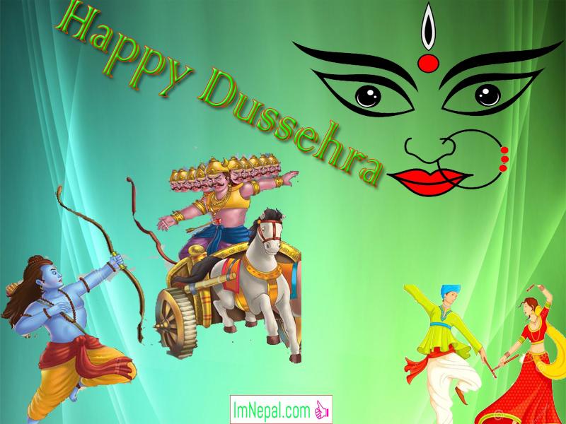 2022 Dussehra Greeting Cards - Happy Dasara HD Wallpaper