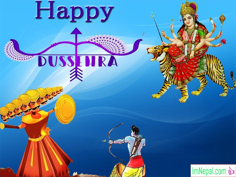 Happy Dussehra Dasara Greetings | 60 Wallpapers Card Designs