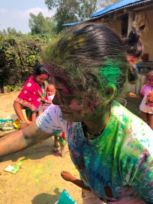 Holi Festival Colors Images Lady