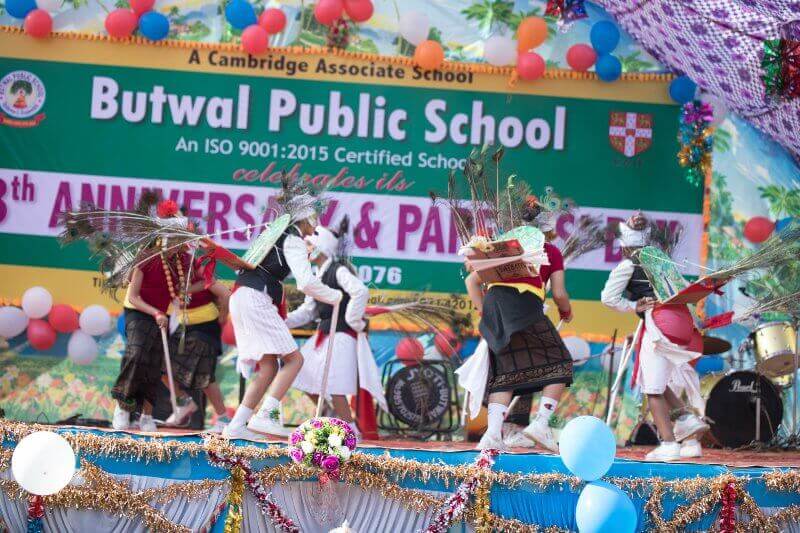 Cultural Program Dance Butwal Public School Nepal