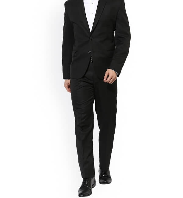 Single-Breasted Regular Fit Formal Suit Men Dress