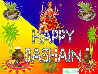 Happy Dashain GIFs Animated Greeting Cards Images