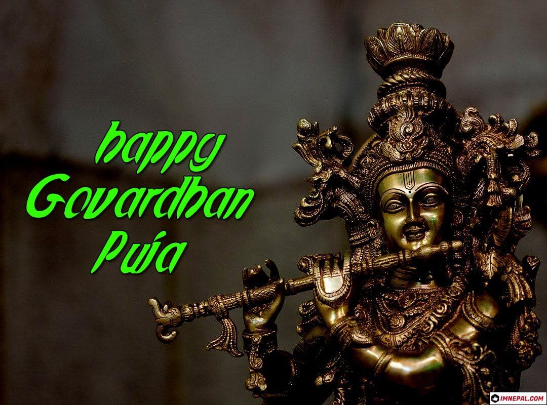Happy Govardhan Puja Greeting Cards Wishes Images Wallpapers