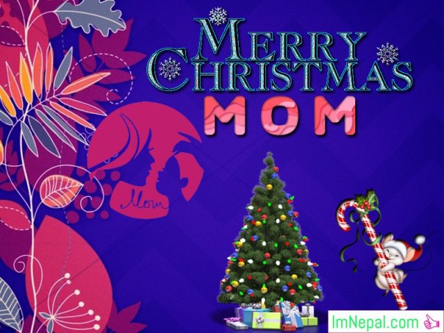 Happy Merry Christmas Wishes Greeting Cards HD Wallpapers Messages Pictures For Mother Mom From Son Daughter Images Photos