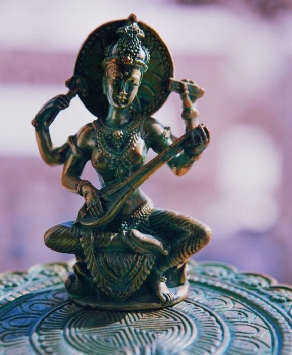 Saraswati Mata Statue