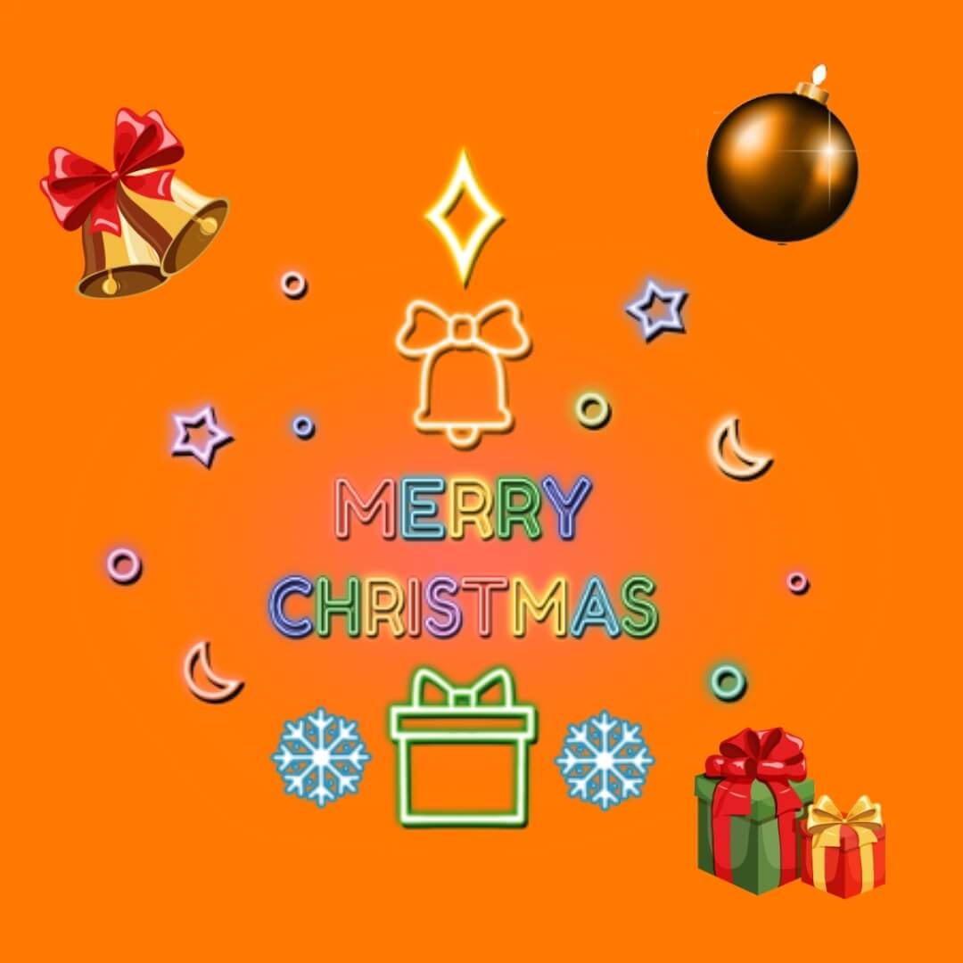 Merry Christmas Greeting Card Imag