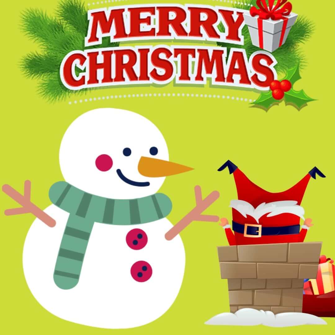Merry Christmas Greetings Card Image