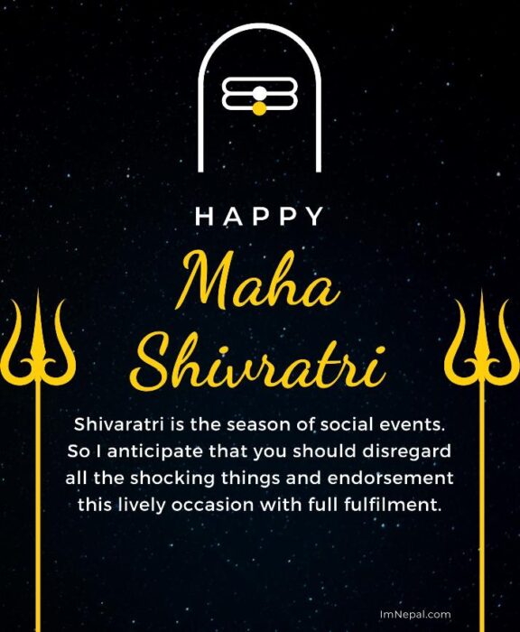 Happy Maha Shivratri Status