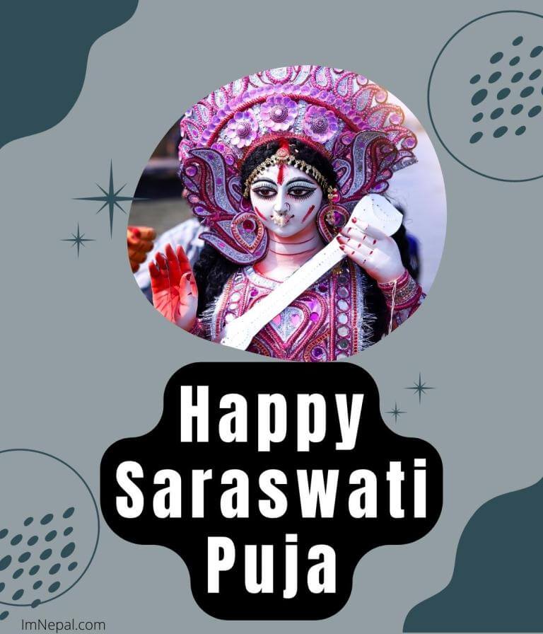 Saraswati Puja Wishes Images And Cards Free Download