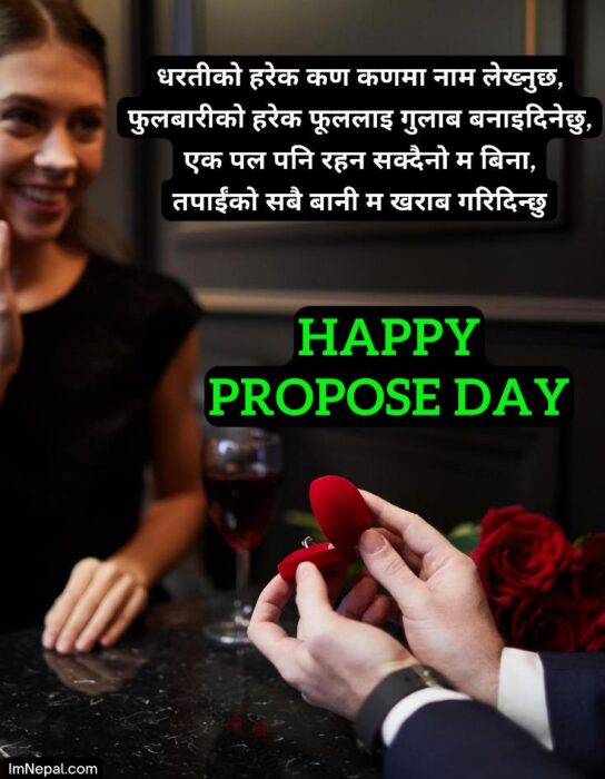 Nepali Propose Day Status Shayari