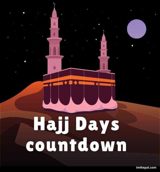 Hajj days countdown