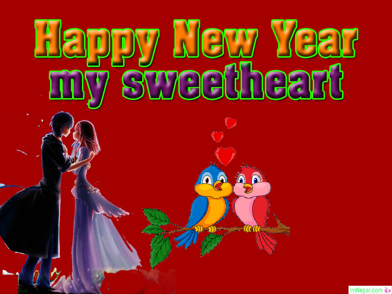 Happy New Year My Sweetheart Greetings