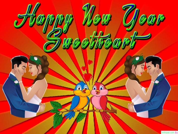 Happy New Year My Sweetheart Greetings