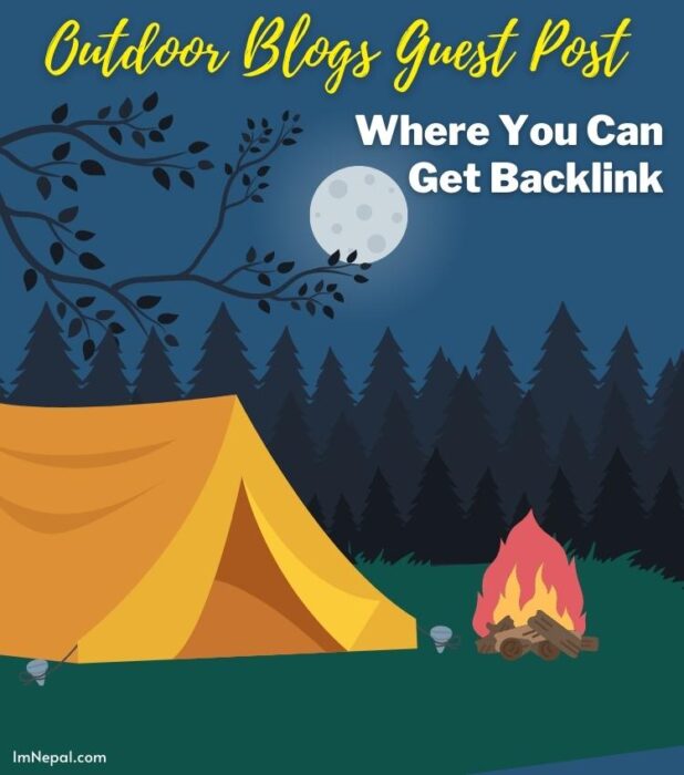 Outdoor Blogs Guest Post Where You Can Get Backlink