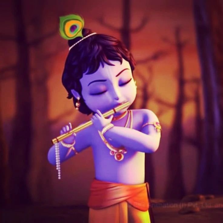 Hindu God Krishna HD Image Janmashtami