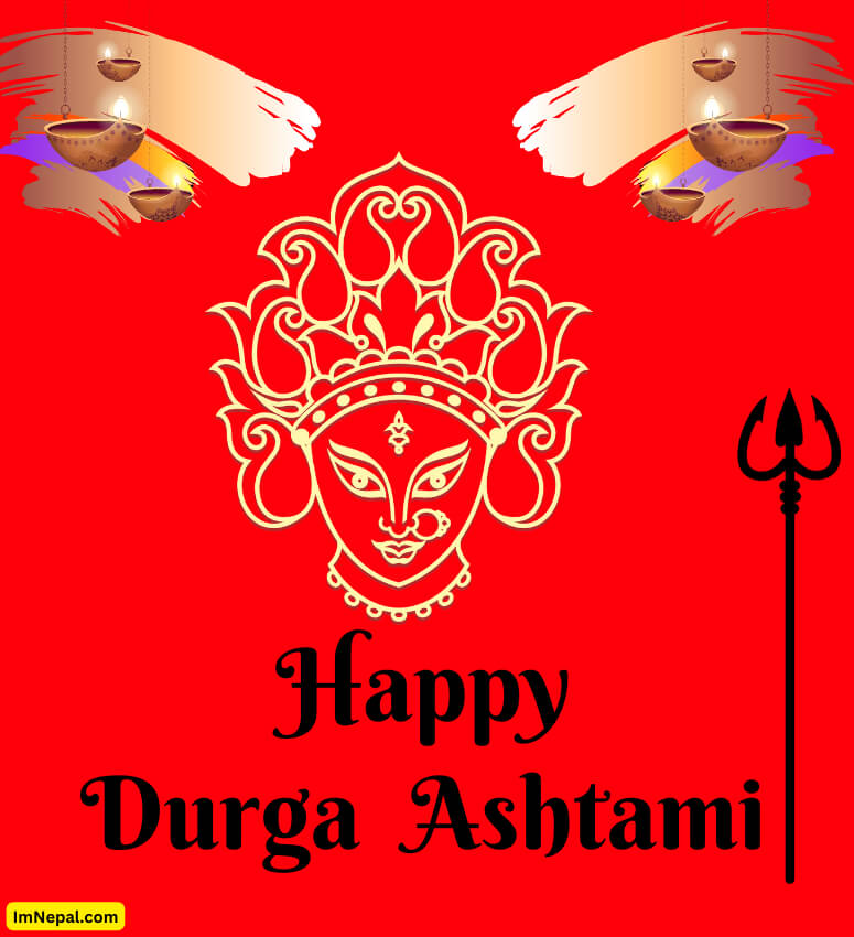 Happy durga ashtami image