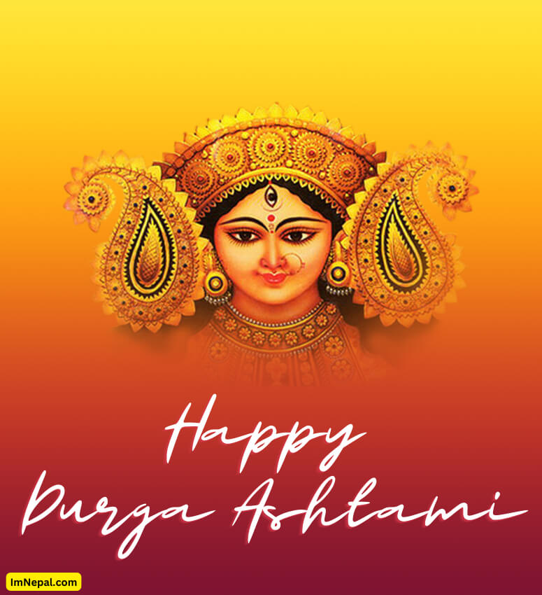 Happy durga ashtami image