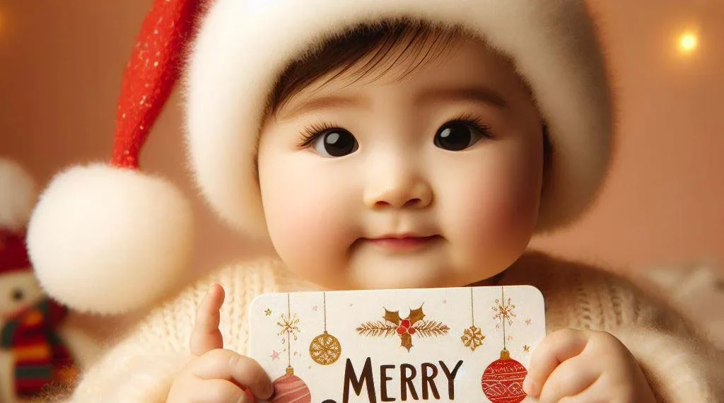 49 Merry Christmas Greeting Cards For Kids With Baby Images