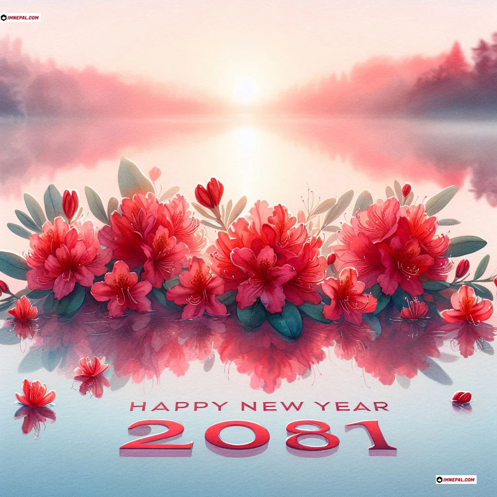Happy Nepali New Year 2081 Greeting cards