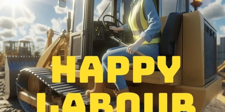 Happy Labour Day Greeting Card