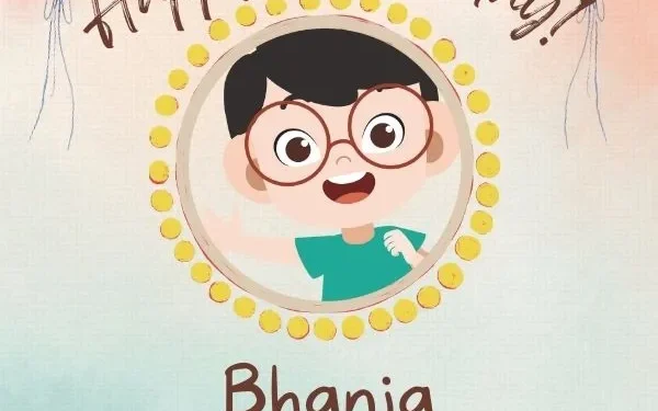 Bhanja Birthday Wishes