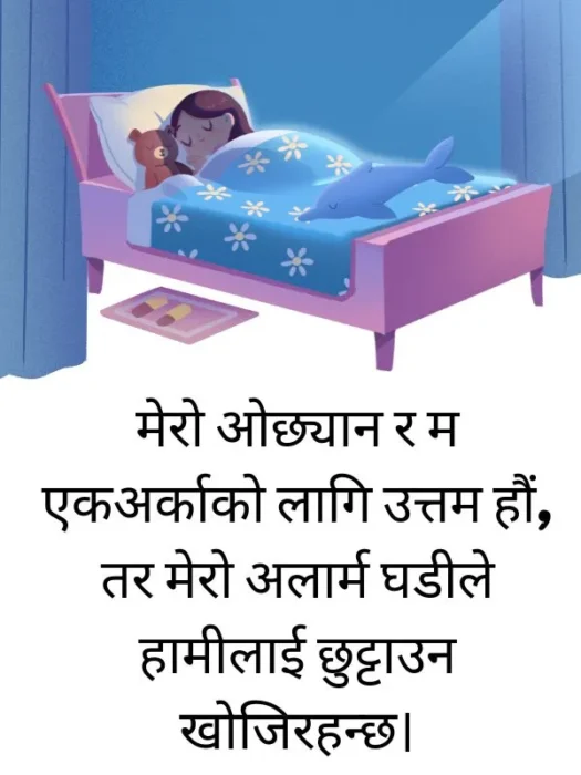 Short Funny Status in Nepali